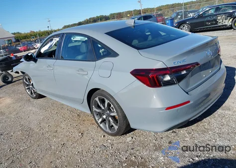 2025 Honda Civic Hybrid Sport/Sport Touring from USA, damaged, VIN 2HGFE4F80SH314537